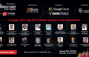 The MIDDLE EAST CISO FORUM: Cybersecurity in a Hyper Connected Ecosystem Middle East CISO Forum
