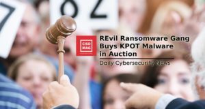 REvil Ransomware Buys KPOT Malware; Adds Another Weapon to its Arsenal KPOT Malware auctioned to REvil Ransomware gang, REvil ransomware, KPOT malware, ransomware