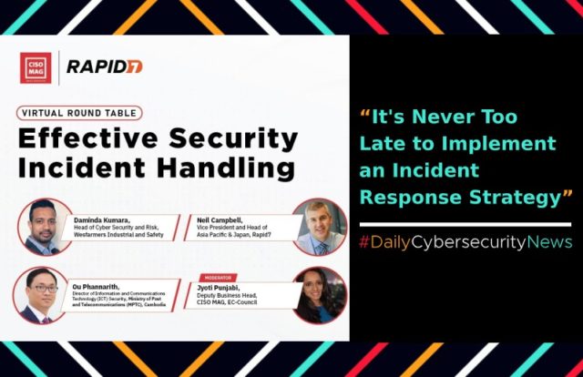 effective security incident handling, incident response, incident response strategy, incident response playbook,
