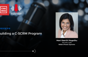 Episode #18: Building a C-SCRM Program C-SCRM Program